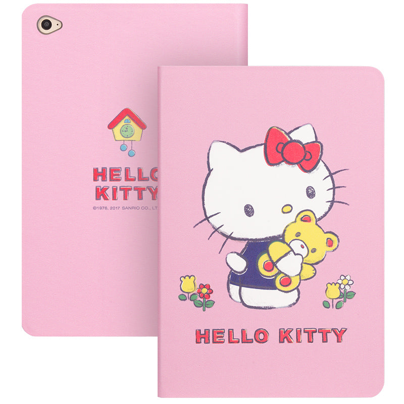 UKA Hello Kitty Auto Sleep Folio Stand Leather Case Cover for Apple iPad Air 2