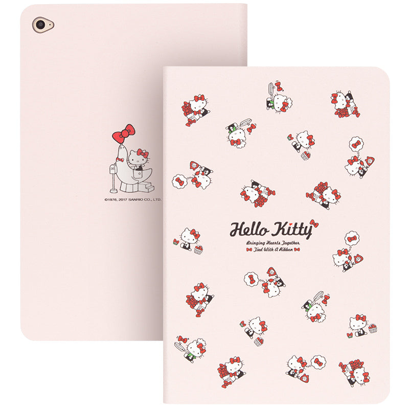 UKA Hello Kitty Auto Sleep Folio Stand Leather Case Cover for Apple iPad Air 2