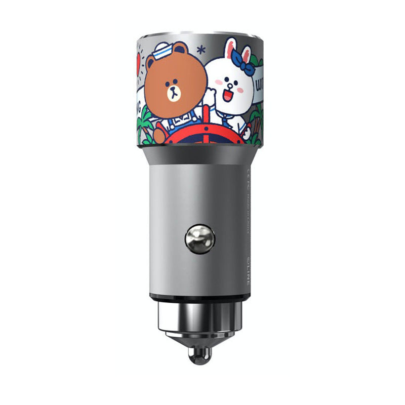 Line Friends Let's Set Sail 38W Fast Charging Car Charger