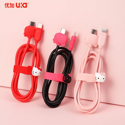 UKA Hello Kitty 1.2M 3A PD Type-C to Apple Lightning Cable