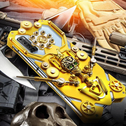 SIMON Steam Life Mechanical Gear Heavy Metal Punk Case Cover