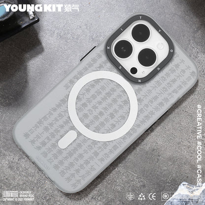 YOUNGKIT Sutra MagSafe Slim Thin Matte Anti-Scratch Back Shockproof Cover Case