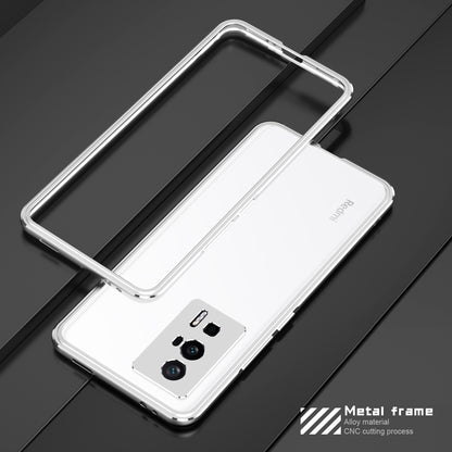 iy Aurora Sword Lens Protector Bicolor Aluminum Bumper Case for Xiaomi Redmi K60 series & POCO F5 Pro