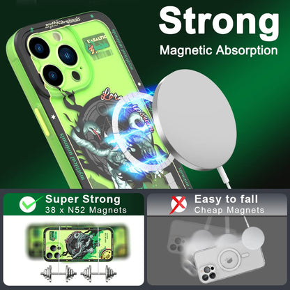 PQY Mythical Animals Magnetic MagSafe Shockproof Case Cover