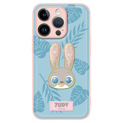 UKA Disney Zootopia Judy Glitter Phone Case Cover with Lanyard