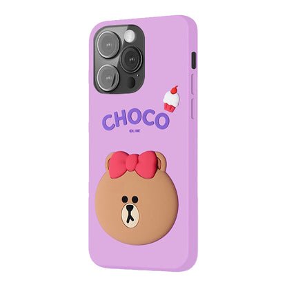 Line Friends Shockproof 3D Silicone Case Cover