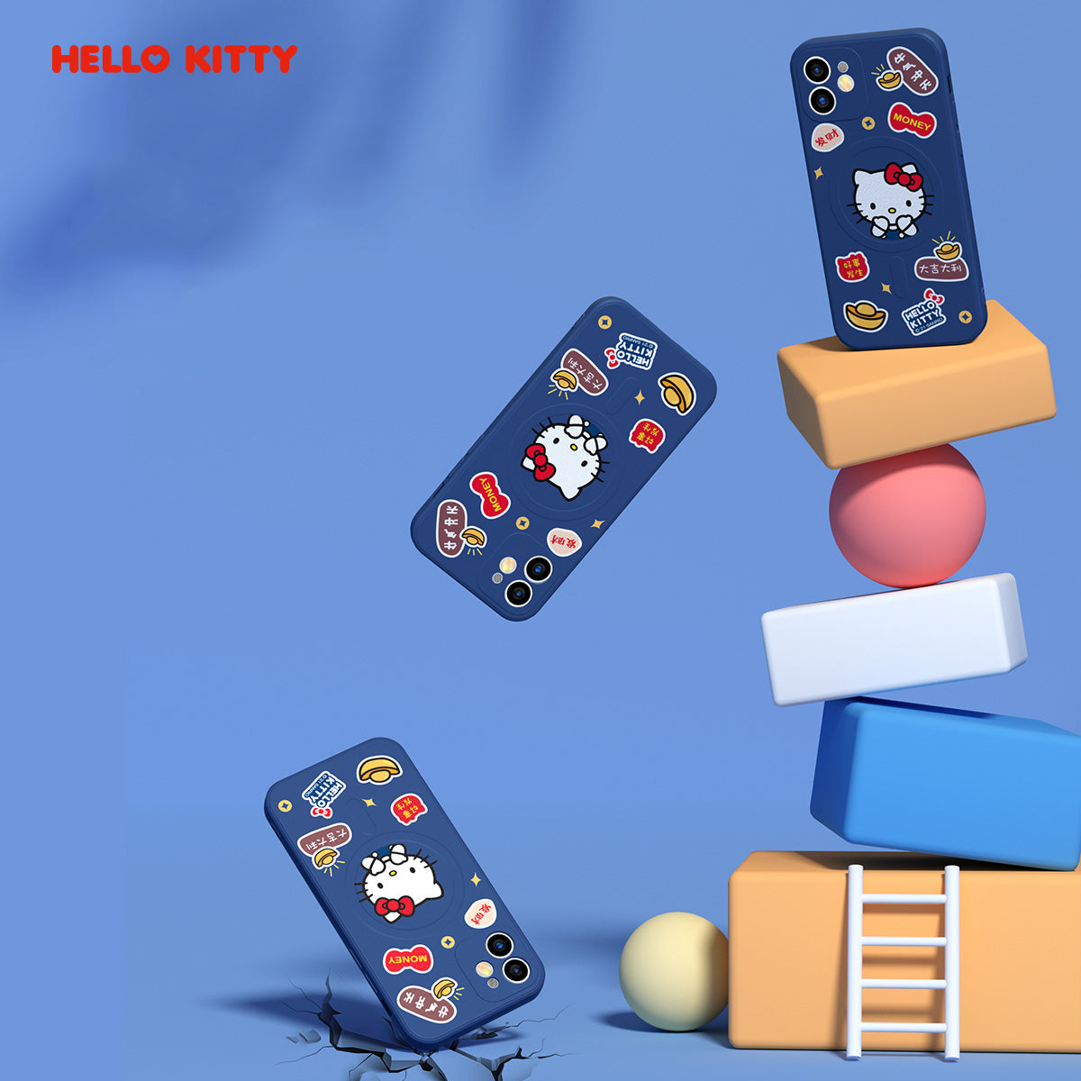 UKA Hello Kitty CNY MagSafe Liquid Silicone Case Cover
