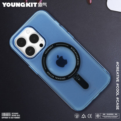 YOUNGKIT Rock MagSafe Ring Grip Stent Anti-Scratch Back Shockproof Cover Case