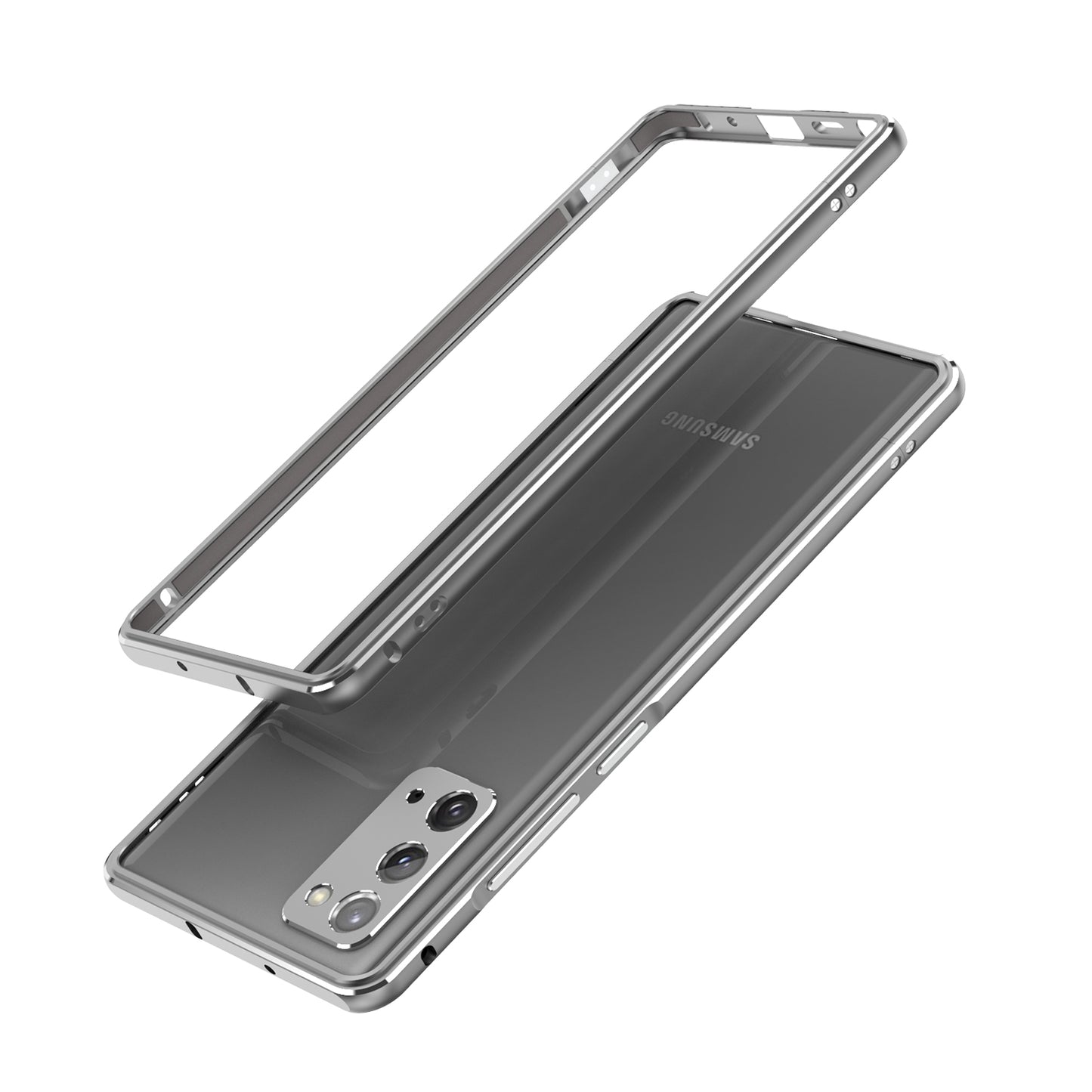 iy Aurora Sword Lens Protector Bicolor Aluminum Bumper Case for Samsung Galaxy Note20 5G | Note20 Ultra 5G