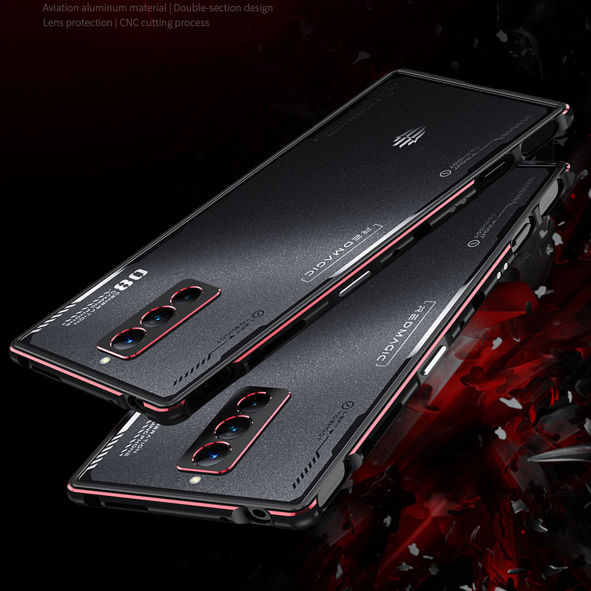 Red Magic Devil Case ZTE nubia Red Magic 8 Pro+ Cases & Covers - Armor King Case