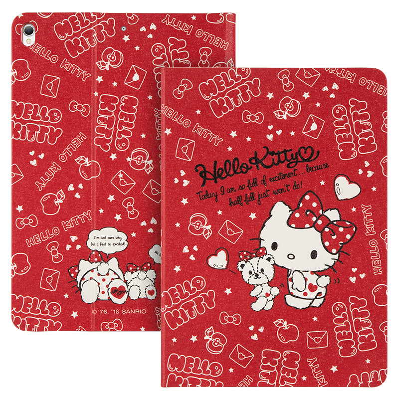 UKA Hello Kitty Auto Sleep Folio Stand Leather Case Cover for Apple iPad Air (2019) & iPad Pro 10.5-inch