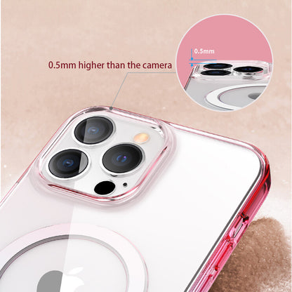 PQY Gradient Magnetic MagSafe Shockproof Case Cover
