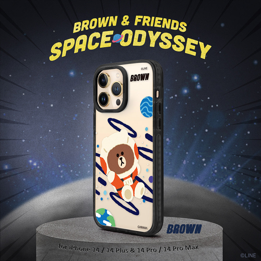 GARMMA Brown & Friends Space Odyssey Military Grade Drop Tested Impact Case Cover