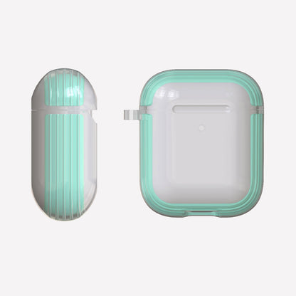 X-Doria Defense Clear Apple AirPods 2&1 Charging Case Cover with Carabiner Clip