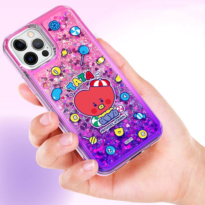 BT21 Jelly Candy Bling Aqua Case Cover