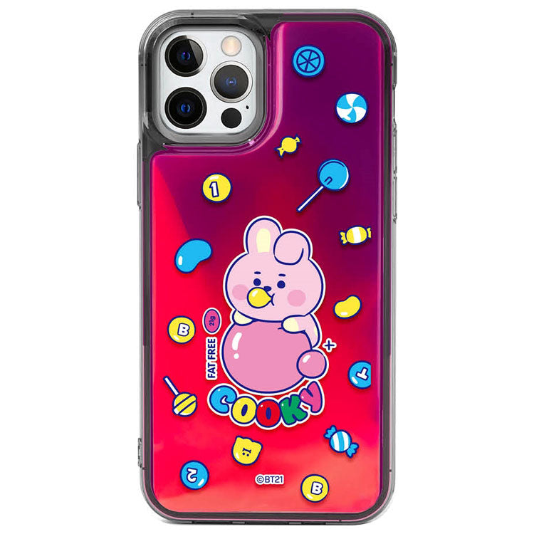 BT21 Jelly Candy Neon Aqua Case Cover