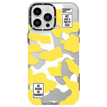 YOUNGKIT Camouflage Slim Thin Matte Anti-Scratch Back Shockproof Cover Case