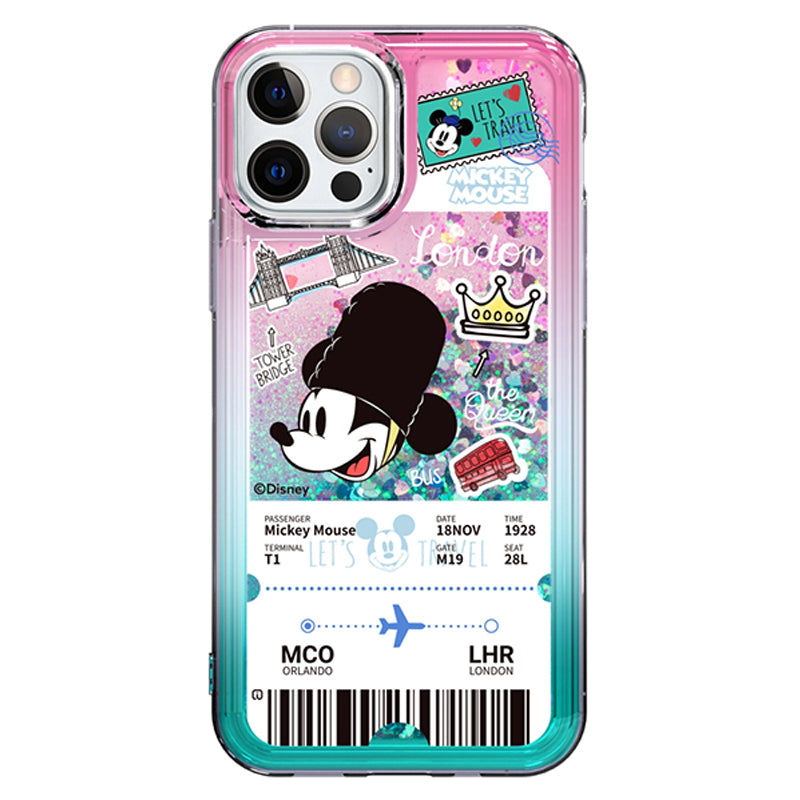 Disney Mickey & Friends Travel Bling Aqua Case Cover