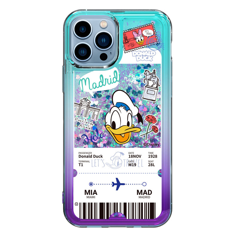 Disney Mickey & Friends Travel Bling Aqua Case Cover