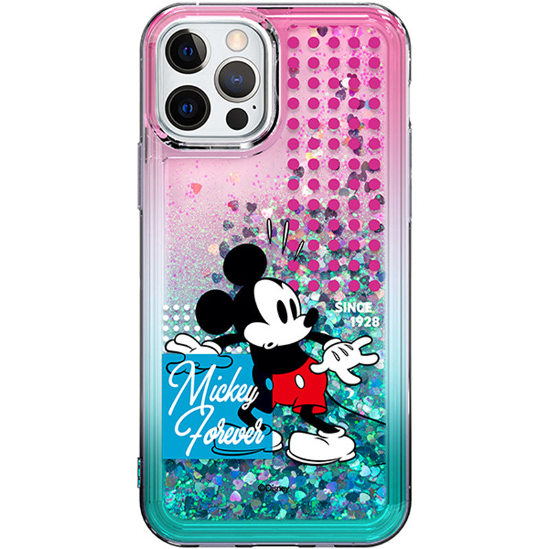 Disney Mickey & Friends Trends Bling Aqua Case Cover