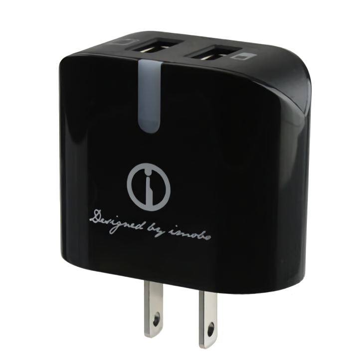 iMOBO Dual USB Port Charger Travel Adapter - Armor King Case