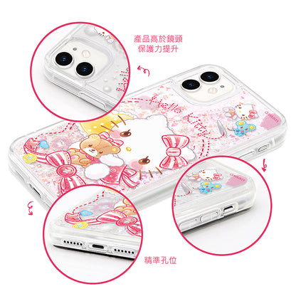 GARMMA Sanrio Characters Air Cushion Glitter Quicksand Back Case Cover