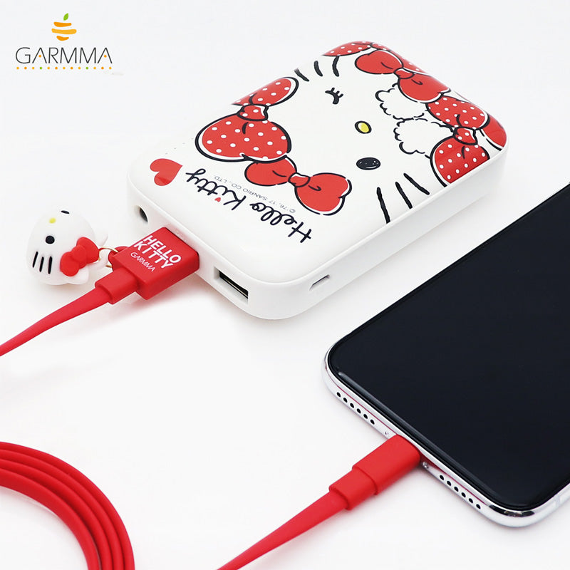 GARMMA Hello Kitty 1.2M Doll Dangler MFI Lightning Cable for Apple iPhone iPad iPod