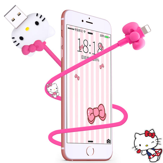 X-Doria Hello Kitty Lovely Kitty MFI Lightning Cable for iPhone iPad iPod