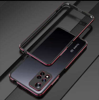 iy Aurora Sword Lens Protector Bicolor Aluminum Bumper Case for Xiaomi 11i / Poco M4 Pro / Redmi Note 11T / Redmi Note 11 Pro+