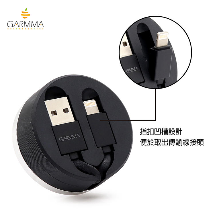 GARMMA Kakao Friends 90cm Apple Lightning / Type-C Extracted Extension Cable
