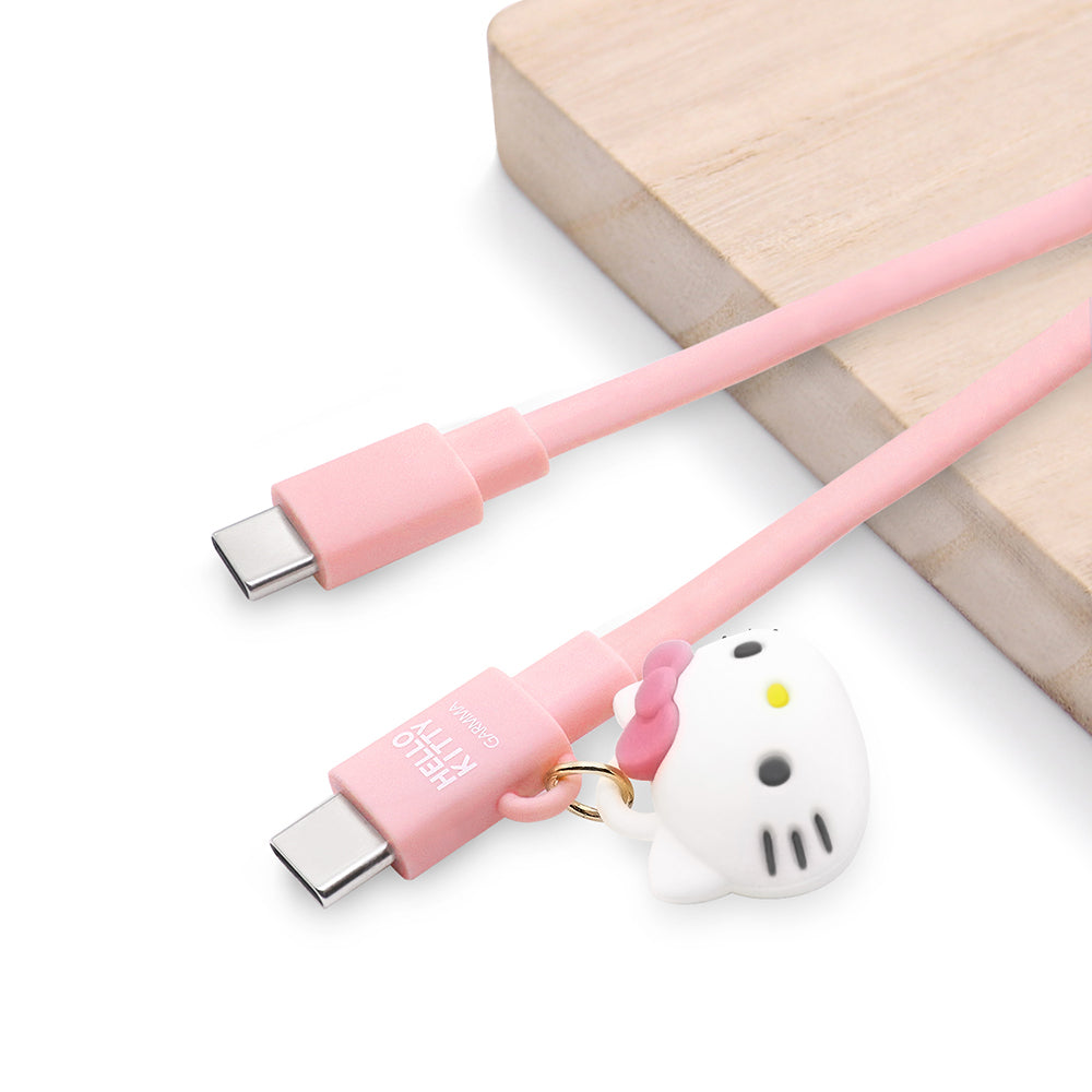 GARMMA Hello Kitty MFI 1.2M Doll Dangler PD Cable