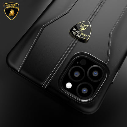 Lamborghini Leather Phone Case - Huracan D1
