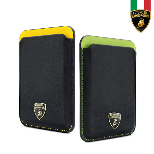 Lamborghini Leather Wallet with MagSafe - Urus D8