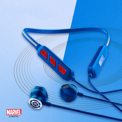 Hobby Box Marvel Avengers MHS609 Stereo Neckband Sports Wireless Bluetooth Headset