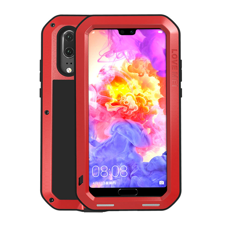 LOVE MEI Powerful Shockproof Metal Heavy Duty Case Cover for Android Smartphones