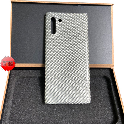 Oatsbasf Luxury Pure Carbon Fiber Case for Samsung Galaxy Note Series Smartphones