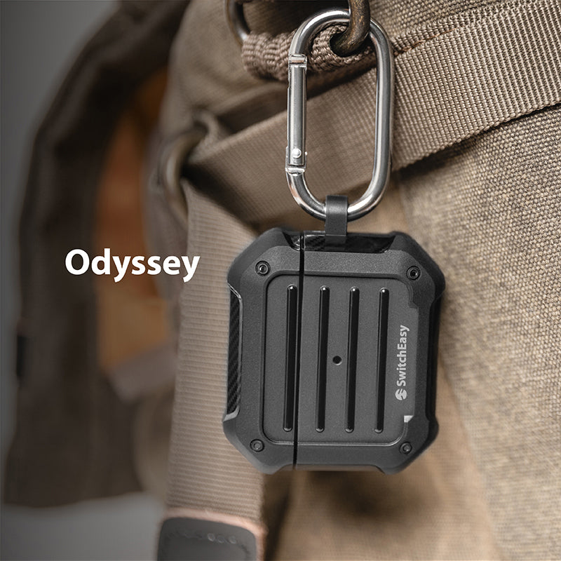 SwitchEasy Odyssey Rugged Utility Protective Case for Apple AirPods 3