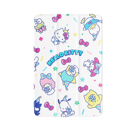 UKA Hello Kitty Auto Sleep Folio Stand Leather Case Cover for Apple iPad (2018) & iPad (2017)