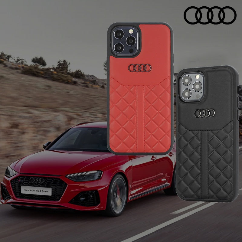 Audi Genuine Leather Phone Case Cover