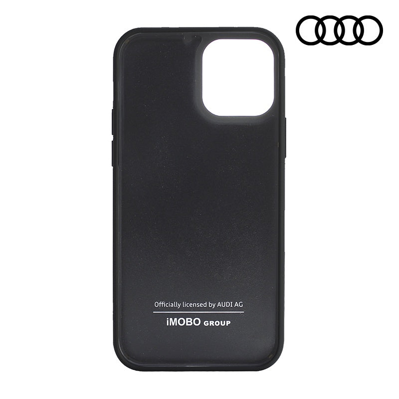 Printed Faux Leather Flip Phone Case For iPhone - Audi-RS4-Engine