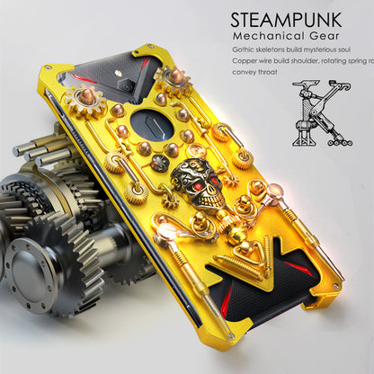 SIMON Steam Life Mechanical Gear Heavy Metal Punk Case Cover