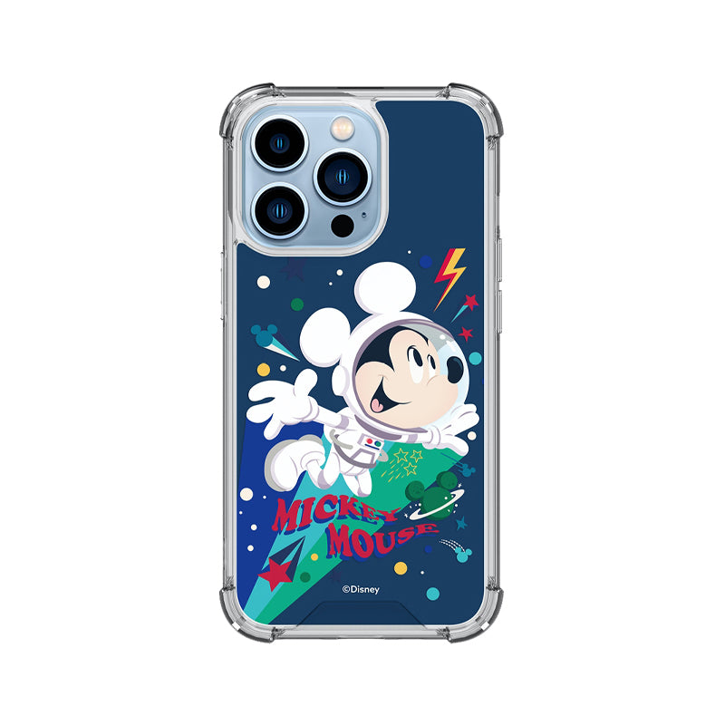 Disney Mickey on the Moon Clear Air Cushion Reinforced Case Cover