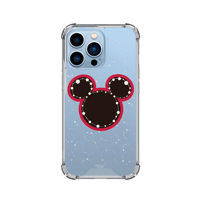Disney Mickey on the Moon Clear Air Cushion Reinforced Case Cover