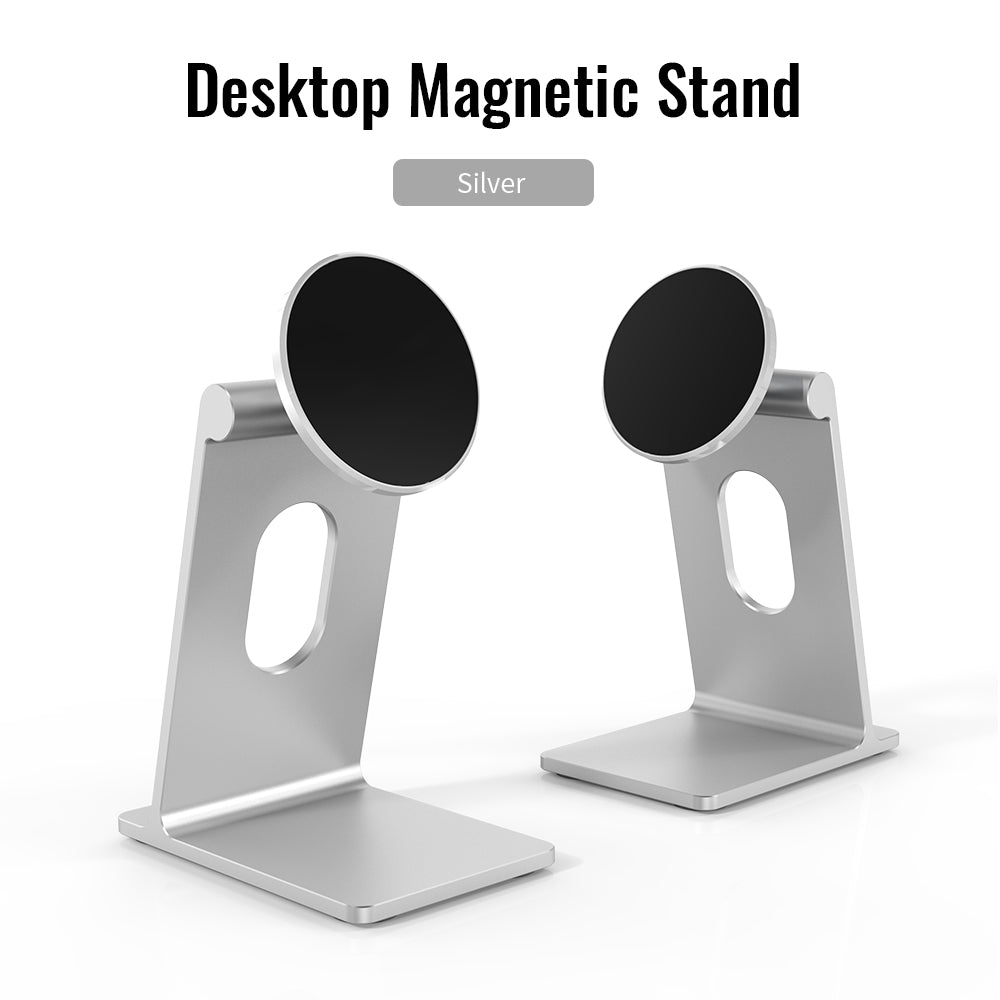 R-Just Square Magnetic Stand Aluminum Alloy Desktop Bracket