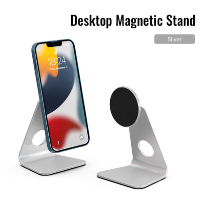 R-Just Circle Magnetic Stand Aluminum Alloy Desktop Bracket