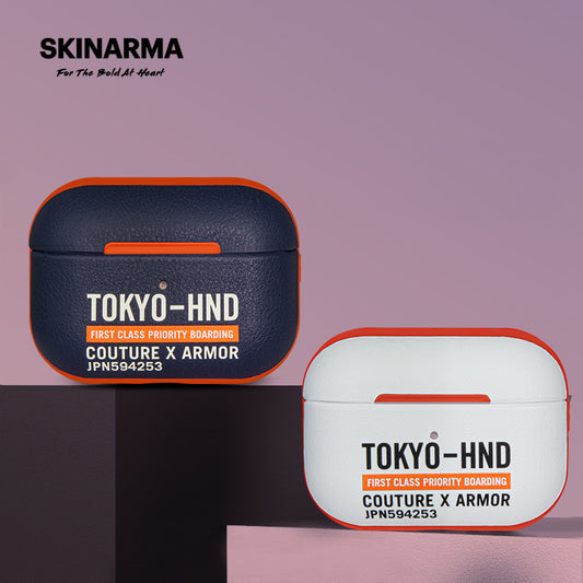 Skinarma Bando Shock-proof Leatherette Airpods 3/Pro/2&1 Case Cover