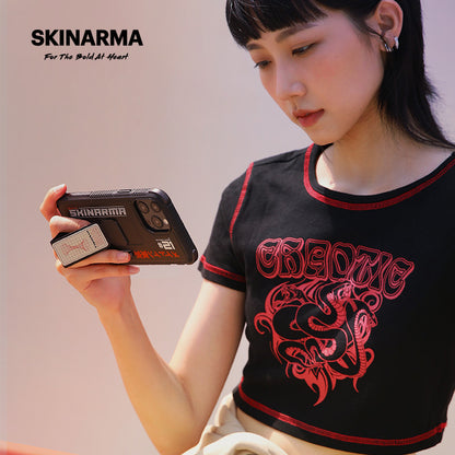Skinarma Sokudo Invisible Grip Stand Back Cover Case