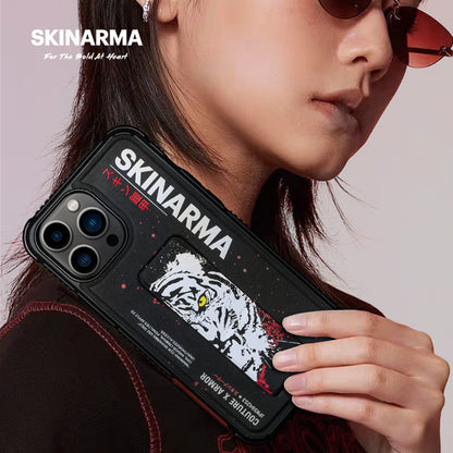 Skinarma Tora Invisible Grip Stand Back Cover Case