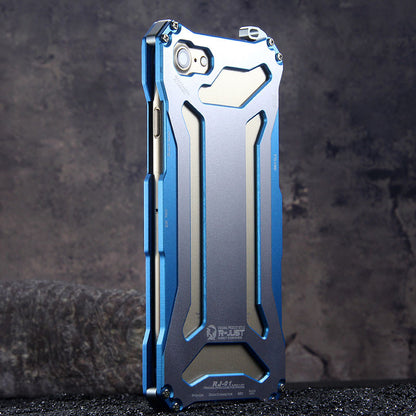 R-Just Gundam Aerospace Aluminum Contrast Color Shockproof Metal Shell Outdoor Protection Case
