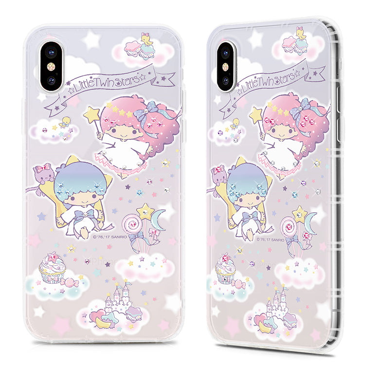 GARMMA Hello Kitty & My Melody & Little Twin Stars Swarovski Crystal A Armor King Case GARMMA Hello Kitty & My Melody & Little Twin Stars Swarovski Crystal A Armor King Case
